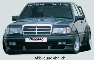 RIEGER front bumper (for serial grill) fit for Mercedes 190 W201 (without recess for fog lights)