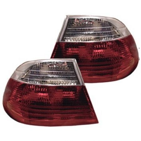 Taillights red/white fit for BMW 3er E46 Coupe up to 02/03