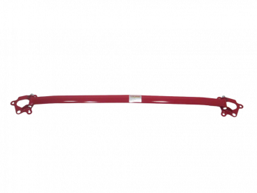 WIECHERS Domstrebe vorne Stahl rot lackiert passend für Mercedes C-Klasse  Baureihe 204 (ab Bj. 03/2007), Baureihe 207 (ab Bj. 2009) Coupé / Cabriolet, GLK X204 (ab Bj. 2008)