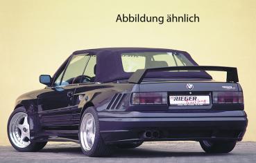 RIEGER Rear Spoiler with 3rd Brakelight fit for BMW 3er E30