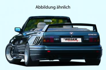 RIEGER Rear Spoiler with 3rd Brakelight fit for BMW 3er E30