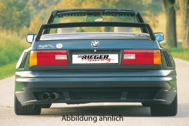 RIEGER Rear Spoiler with 3rd Brakelight fit for BMW 3er E30