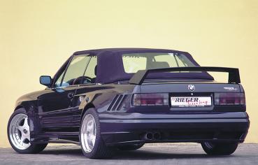 RIEGER Rear Spoiler without 3rd Brakelight fit for BMW 3er E30