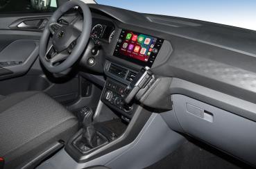 KUDA Telefonkonsole passend für VW T-Cross ab Bj. 2019 - 2022 Leder schwarz