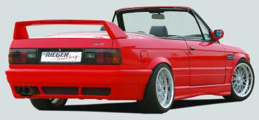 RIEGER Rear skirt in Sport Look fit for BMW 3er E30