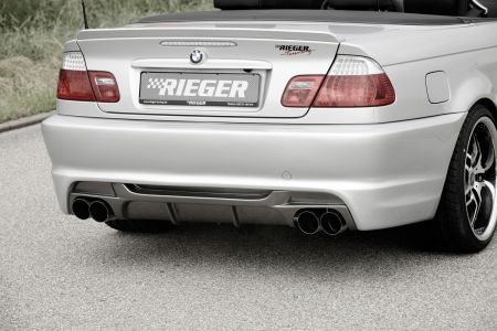 RIEGER Heckklappenspoiler passend für BMW 3er E46 Cabrio