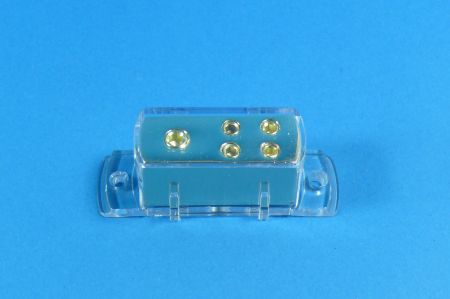 Gold plated power distribution block VB1-4