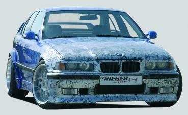 RIEGER Spoilerstoßstange RT01 passend für BMW 3er E36 alle