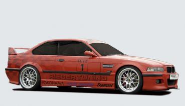 RIEGER Side skirt -right side- fit for BMW 3er E36 Coupé / Convertible