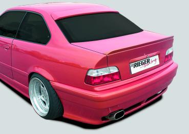 RIEGER Rear Spoilerlip fit for BMW 3er E36 Coupé