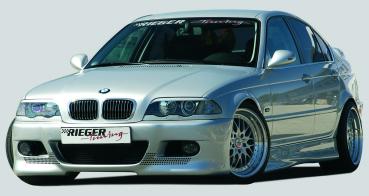 RIEGER Side skirt -right side- fit for BMW 3er E46 Sedan / Touring / Compact