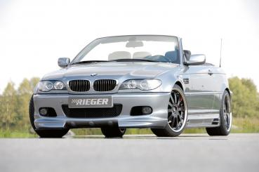 RIEGER front spoiler lip for M2 sportpaket-frontbumper fit for BMW 3er E46 Sedan / Touring / Coupé / Convertible