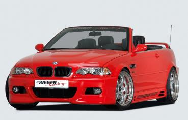 RIEGER Spoiler Bumper fit for BMW 3er E46 Sedan / Touring