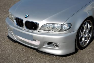 RIEGER splitter for frontbumpers 50127/128/217/50403 fit for BMW 3er E46 Sedan/ Touring / Coupé / Convertible
