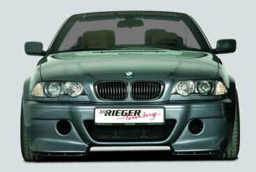 RIEGER Spoilerstoßstange CS-Look passend für BMW 3er E46 Limousine / Touring