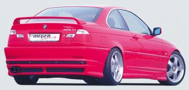 RIEGER rear skirt extension fit for BMW 3er E46 Coupe