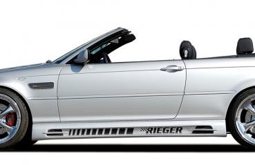 RIEGER Seitenschweller 185mm LINKS passend für BMW 3er E46 Limousine / Compact / Coupe / Cabrio