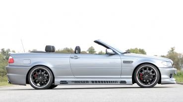 RIEGER Seitenschweller 185mm RECHTS passend für BMW 3er E46 Limousine / Compact / Coupe / Cabrio