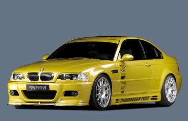 RIEGER Seitenschweller 185mm RECHTS passend für BMW 3er E46 Limousine / Compact / Coupe / Cabrio