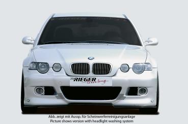 RIEGER Spoilerstoßstange passend für BMW 3er E46 Compact