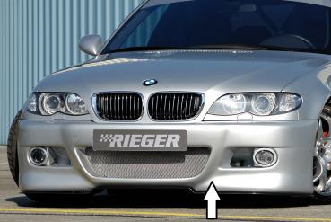 RIEGER Spoilerstoßstange passend für BMW 3er E46 Limousine/Touring 02.02-