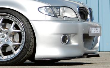 RIEGER Spoilerstoßstange passend für BMW 3er E46 Limousine/Touring 02.02-