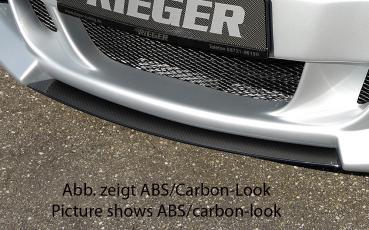 RIEGER Spoilerschwert MITTIG für Spoilerstoßstange 50411/50245 passend für BMW 3er E46 Limousine / Touring / Coupé / Cabrio