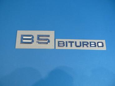ALPINA Schriftzug hinten "B5 BITURBO" (ballig) (Touring)
