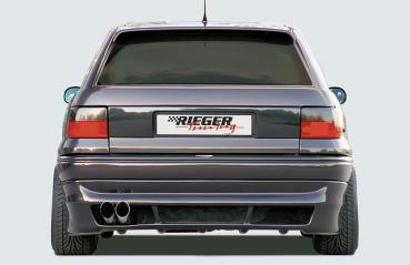 RIEGER rear skirt extension fit for Opel Astra F, 3 door