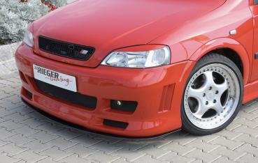 RIEGER Front bumper fit for Opel Astra G (not for squared fog light)
