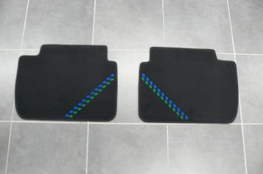 ALPINA Velour Fußmatten (RHD) passend für BMW 3er E46 Limo/Touring/Coupe bis 6/00