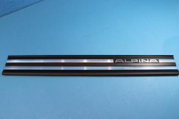 ALPINA Logo Door Sill Strip chrome FRONT LEFT fit for ALPINA B3 / B6 / B8 Sedan / Touring (E36)
