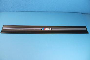 "M3" Logo Door Sill Strip black BMW 3er E36 Coupé/Convertible