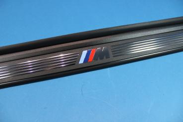 "M" Logo Door Sill Strip left side BMW 1er E88 Convertible