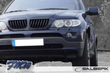Shadow-Line Niere schwarz BMW X5 E53 Facelift