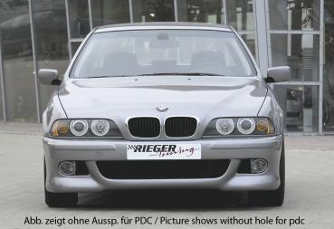 RIEGER Front bumper fit for BMW 5er E39 up to 12/02 (with recesses for PDC)