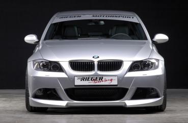 RIEGER Front bumper wascher fit for BMW 3er E90 Sedan / Touring (for cars with headlight washing system and park distance control (pdc))