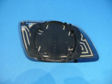 Mirror glass LEFT (heated) fit for VW Polo 9N