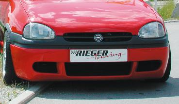 RIEGER Spoiler lip Variante 2 fit for Opel Corsa B Bj. 02.93-09.96 (upto Model 97)
