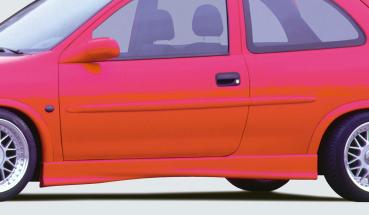 RIEGER Seitenschweller -LINKS- passend für Opel Corsa B
