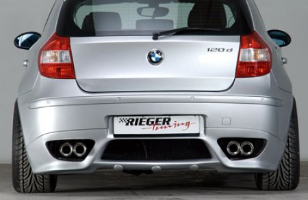 RIEGER Rear apron lip fit for BMW 1er E87 not 130i