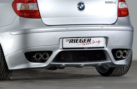 RIEGER Rear apron lip fit for BMW 1er E87 not 130i