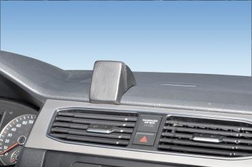 KUDA Navi Halterung passend für VW Caddy ab 2015 mit Deckel oben Leder schwarz