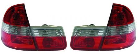 Rückleuchten rot/weiß/rot 4tlg. passend für BMW 3er E46 Touring