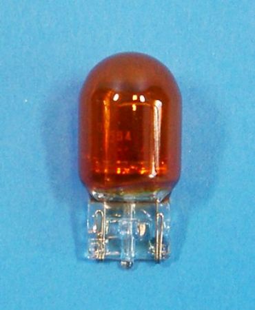 Glühlampe orange 21W Glassockel WX3X16D