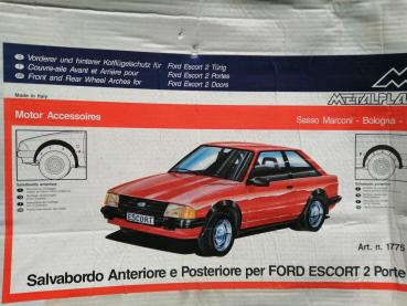 Kotflügel Schutz 4-teilig für Ford Escort 2-türig Bj. 1980 - 1986