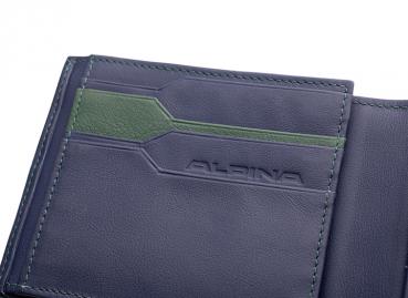 ALPINA Geldbörse blau/grün
