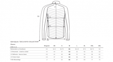 ALPINA Hybrid Jacket "Exclusive Collection", Women size XL