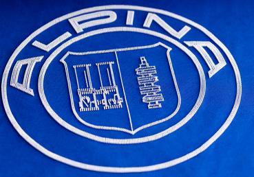 ALPINA T-Shirt ALPINA COLLECTION Blau, Unisex Größe XS