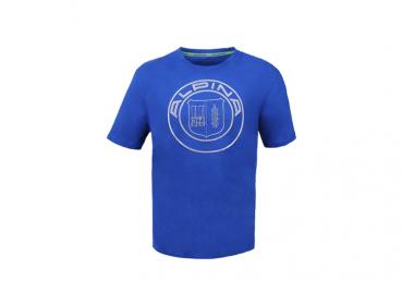 ALPINA T-Shirt ALPINA COLLECTION Blau, Unisex Größe XXL